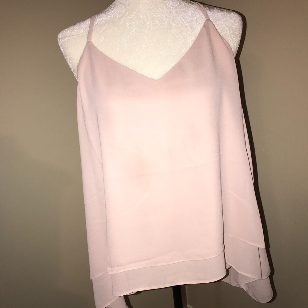 Dusty rose tank top